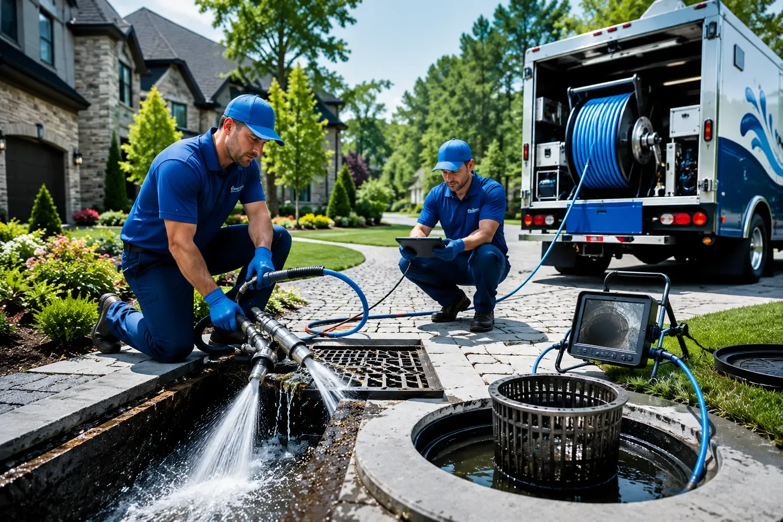Local outdoor drain cleaning professionals in Monroe, GA