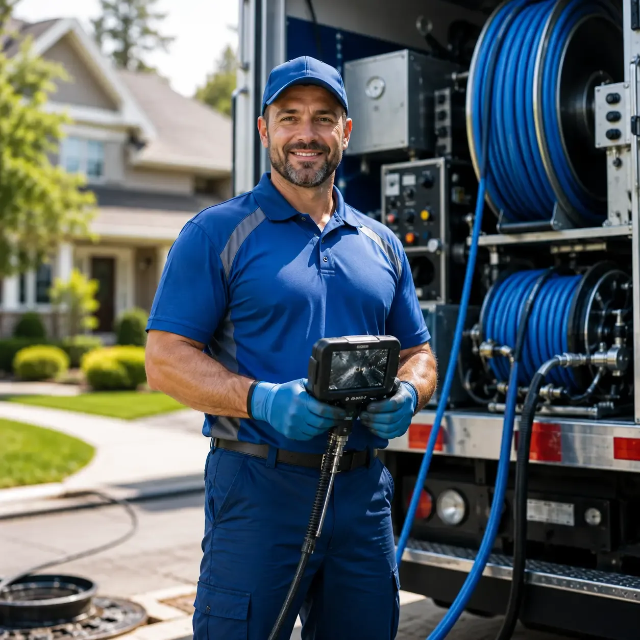 Local outdoor drain cleaning specialists in Monroe, GA